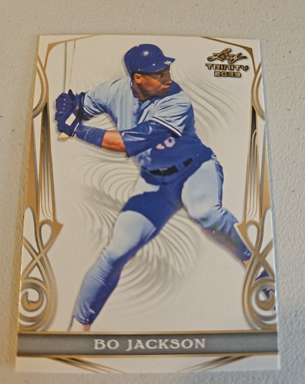2023 Leaf Trinity #8 Bo Jackson — front