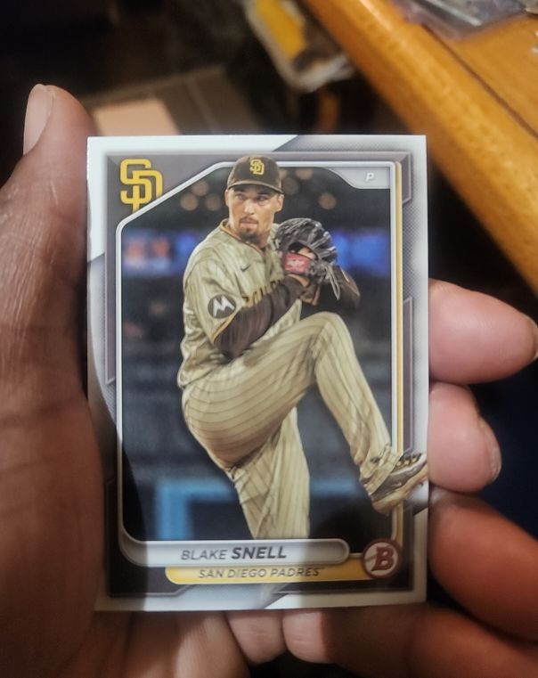 2024 Bowman #74 Blake Snell — front