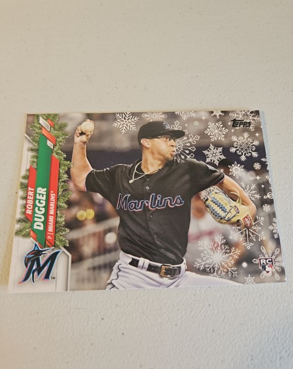 2020 Topps Holiday #HW79 Robert Dugger — front