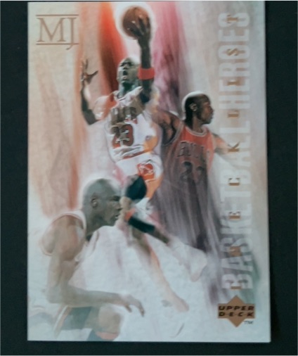 1994 Upper Deck Basketball Heroes #45 Michael Jordan — front