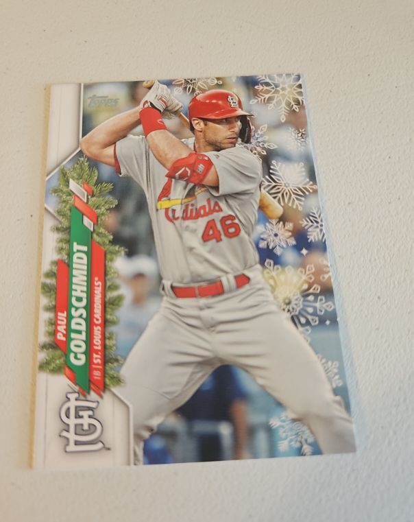 2020 Topps Holiday #HW156 Paul Goldschmidt — front