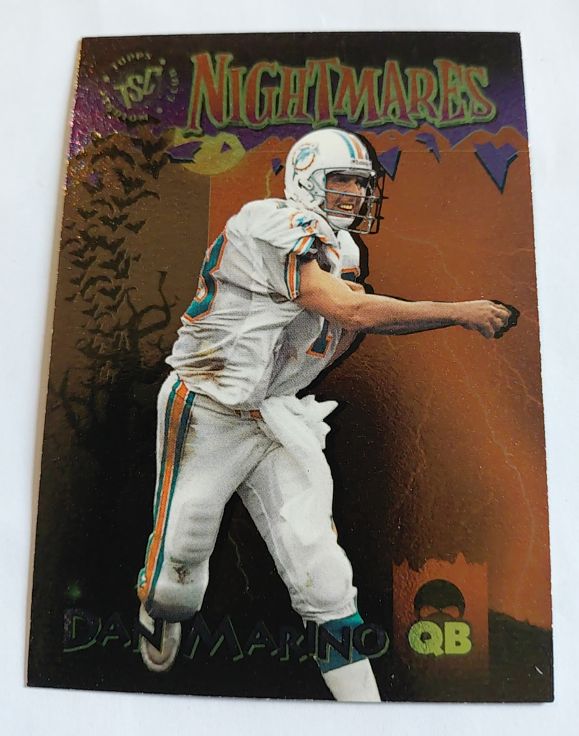 1995 Topps Stadium Club Nightmares #NM7 Dan Marino — front