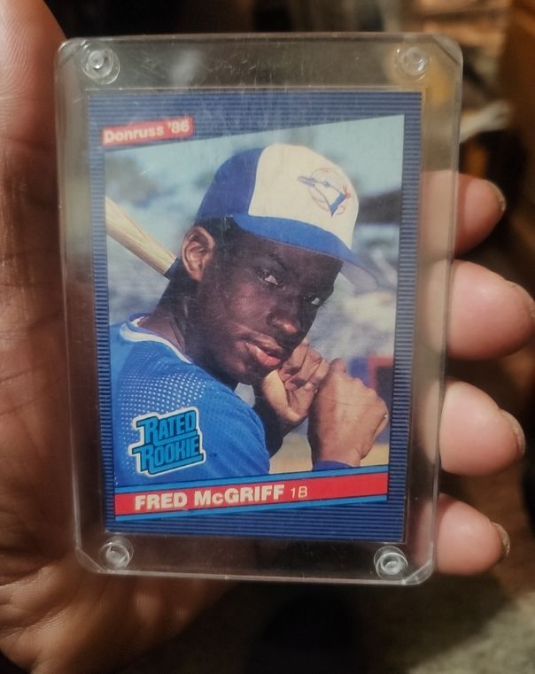 1986 Donruss #28 Fred McGriff — front