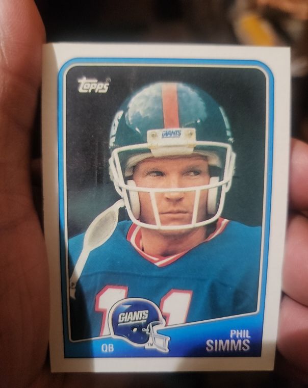 1988 Topps #272 Phil Simms New York Giants — front