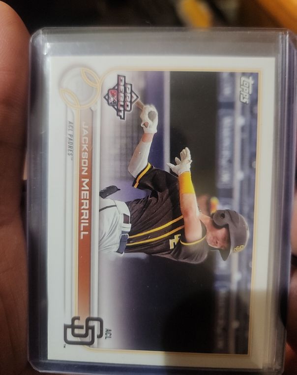 2022 Topps Pro Debut #PD103 Jackson Merrill ACL — front