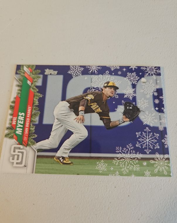 2020 Topps Holiday #HW75 Wil Myers — front