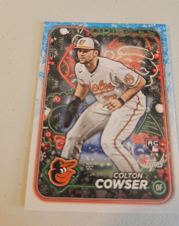 2024 Topps Holiday #H170 Colton Cowser — front