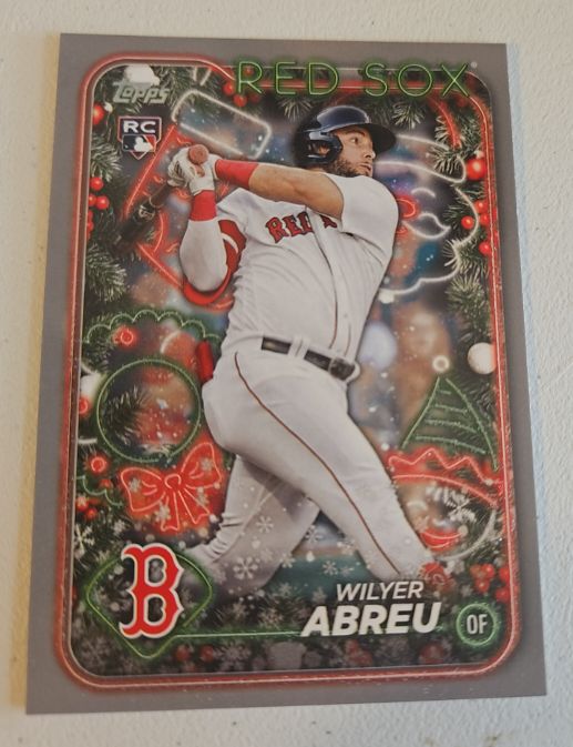 2024 Topps Holiday #H13 Wilyer Abreu — front