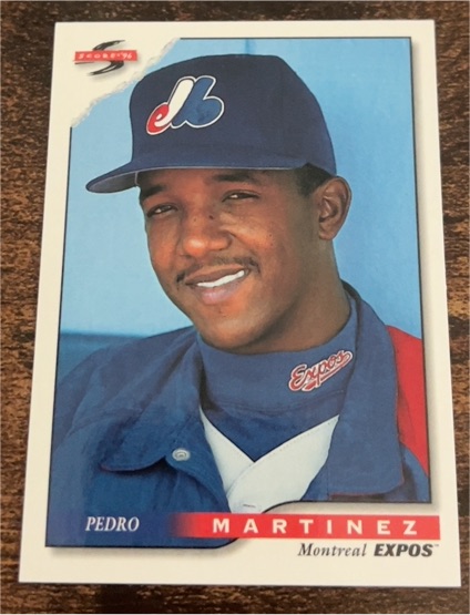 1996 Score #277 Pedro Martinez — front