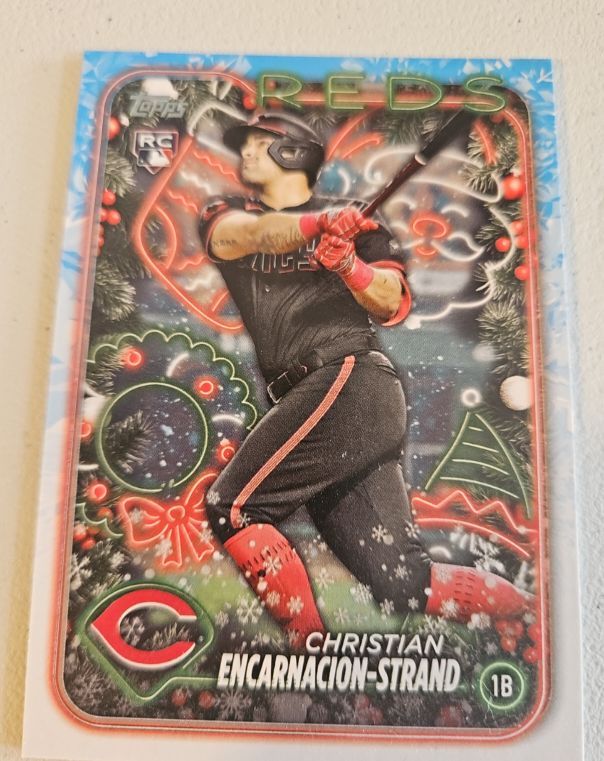 2024 Topps Holiday #H85 Christian Encarnacion-Strand — front