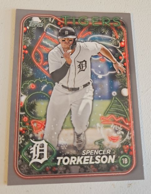 2024 Topps Holiday #H48 Spencer Torkelson — front
