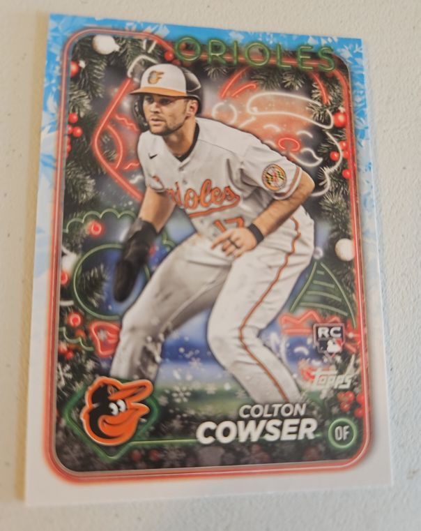 2024 Topps Holiday #H170 Colton Cowser — front