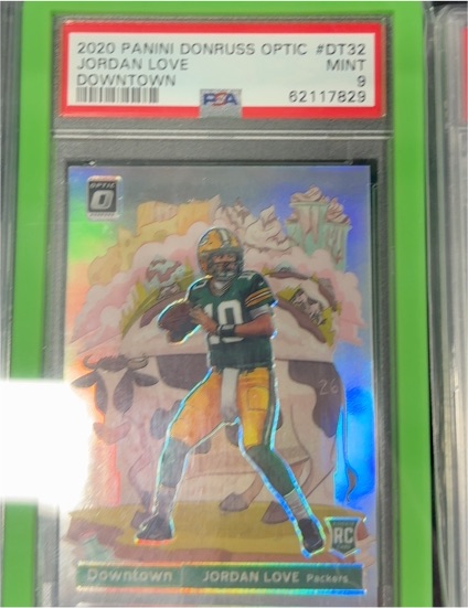 2020 Panini Donruss Optic #DT32 Jordan Love Downtown — front