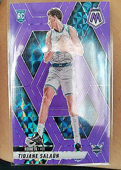 2024-25 Panini Mosaic #241 Tidjane Salaun — front
