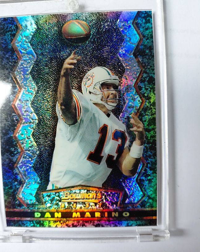 1996 Bowman's Best #132 Dan Marino — front