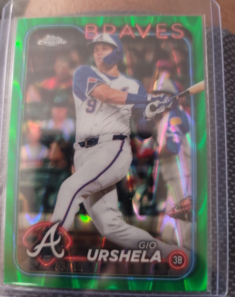 2024 Topps Chrome Update #USC198 Gio Urshela — front