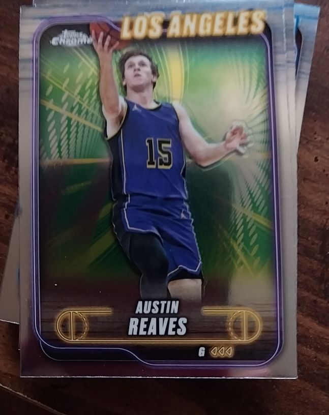 2024-25 Topps Chrome #87 Austin Reaves — front