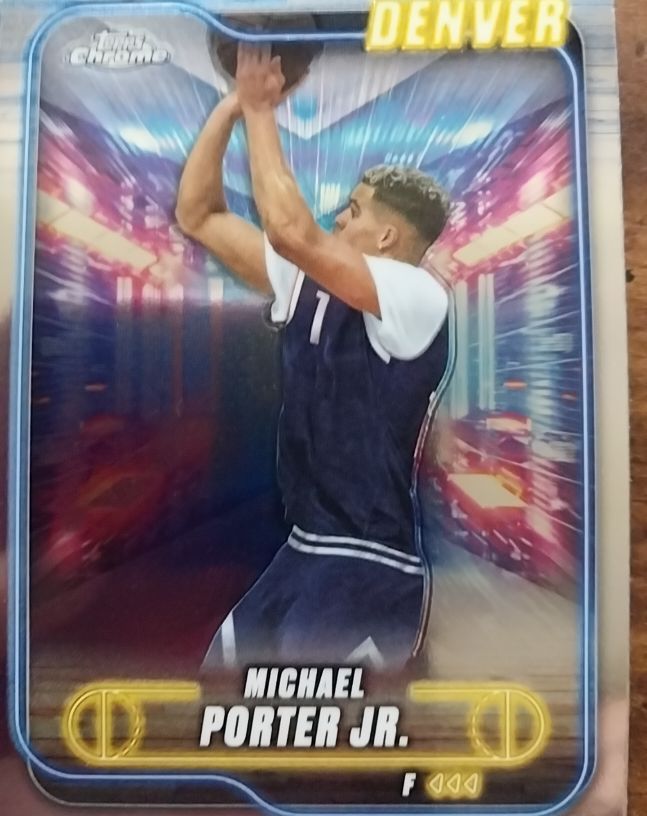 2024-25 Topps Chrome #12 Michael Porter Jr. — front