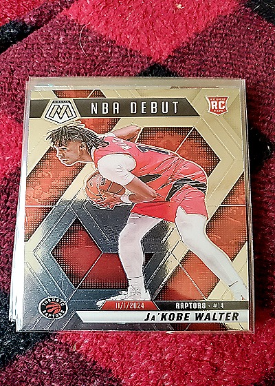 2024-25 Panini Mosaic NBA Debut #253 Ja'Kobe Walter — front