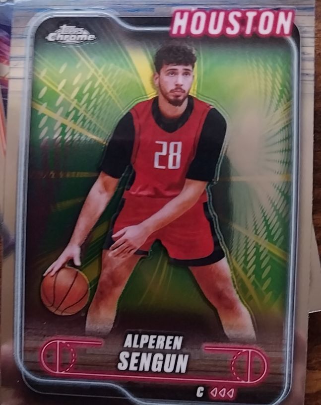 2024-25 Topps Chrome #106 Alperen Sengun — front