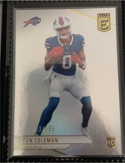 2024 Panini Donruss Elite #166 Keon Coleman — front