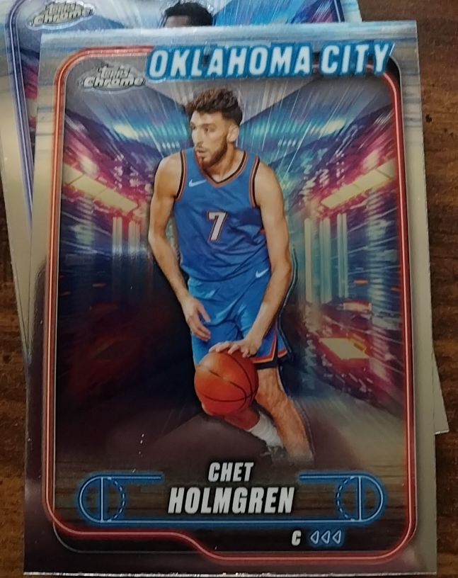 2024-25 Topps Chrome #99 Chet Holmgren — front
