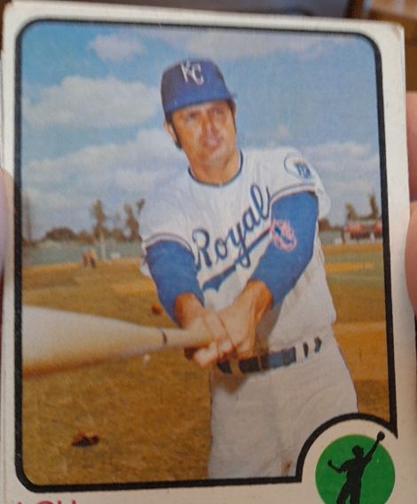 1973 Topps #140 Lou Piniella — front