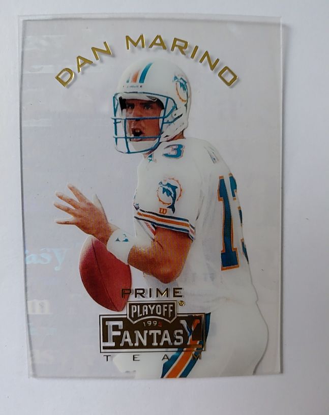 1995 Playoff Prime Fantasy Team #FT11 Dan Marino — front