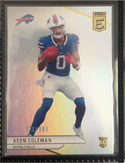 2024 Panini Donruss Elite #166 Keon Coleman — front