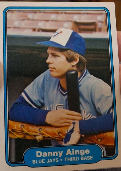 1982 Fleer #608 Danny Ainge — front