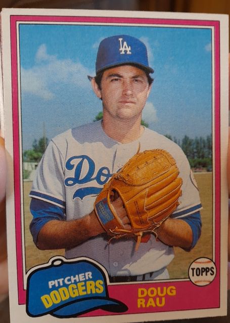 1981 Topps #174 Doug Rau — front