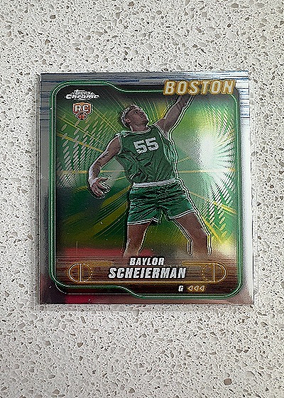 2024-25 Topps Chrome #143 Baylor Scheierman — front