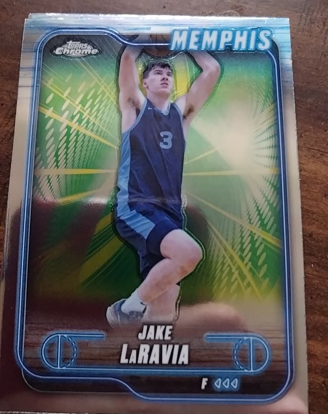 2024-25 Topps Chrome #104 Jake LaRavia — front