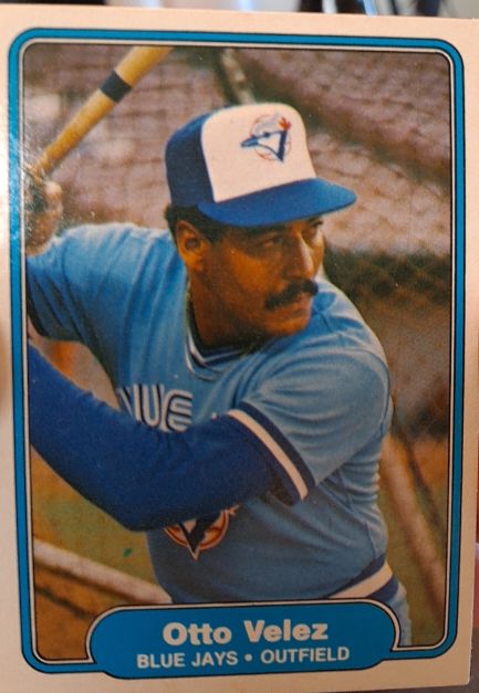 1982 Fleer #625 Otto Velez — front