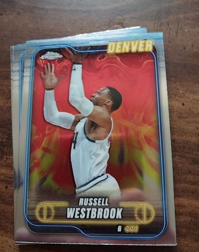 2024-25 Topps Chrome #125 Russell Westbrook — front