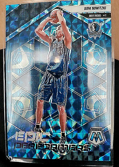 2024-25 Panini Mosaic Epic Performers #41 Dirk Nowitzki — front