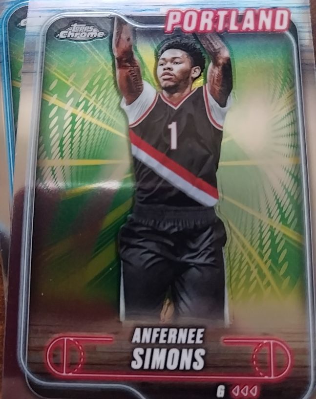 2024-25 Topps Chrome #53 Anfernee Simons — front