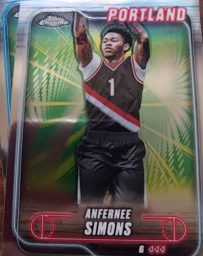 2024-25 Topps Chrome #53 Anfernee Simons — front