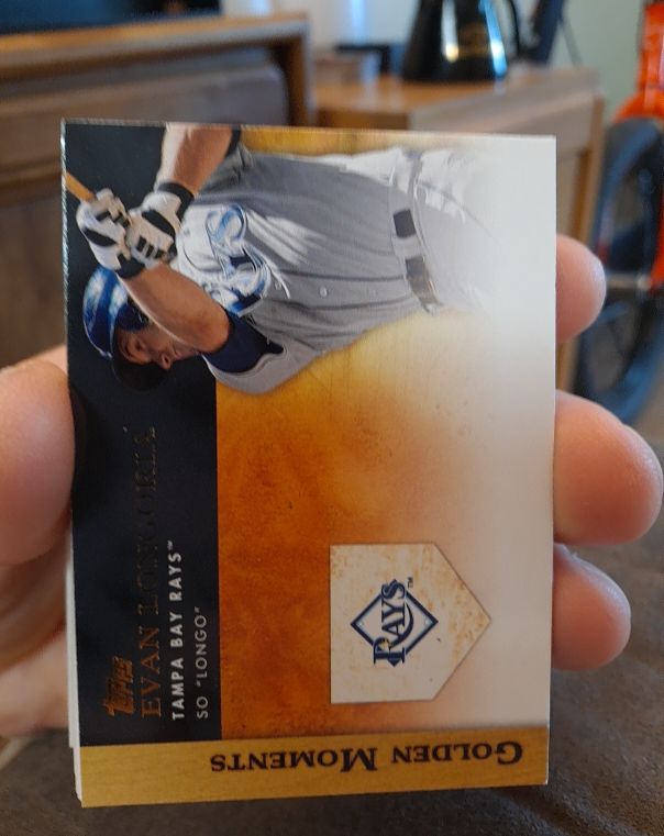 2012 Topps Golden Moments Series 2 #GM4 Evan Longoria — front