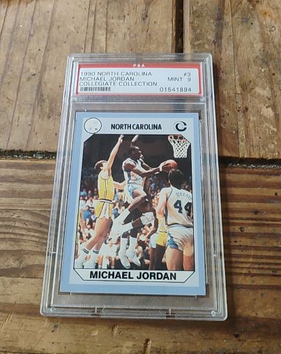 1990 Collegiate Collection #3 Michael Jordan — front