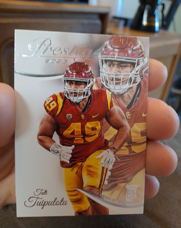 2023 Panini Prestige #382 Tuli Tuipulotu — front