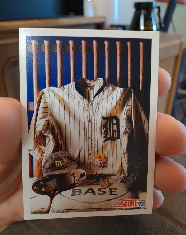 1992 Score #878 Ty Cobb — front
