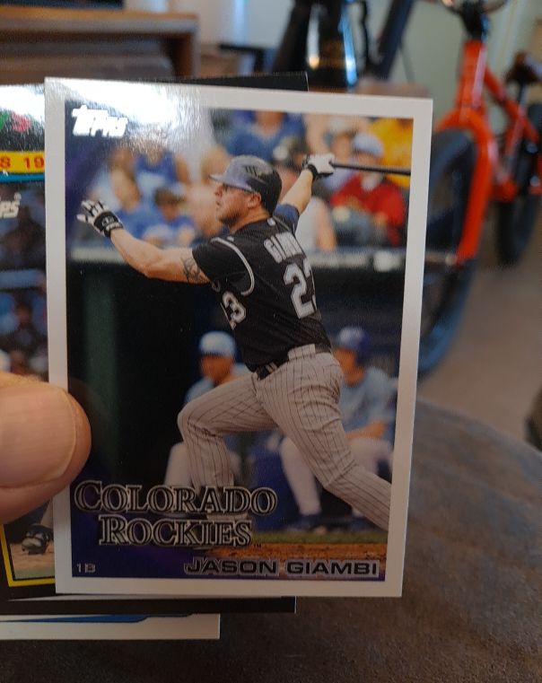 2010 Topps Update Series #US-71 Jason Giambi — front