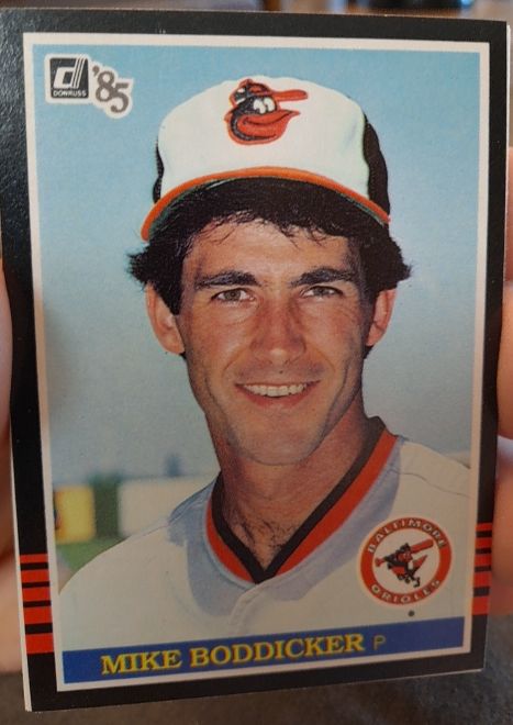 1985 Donruss #291 Mike Boddicker — front
