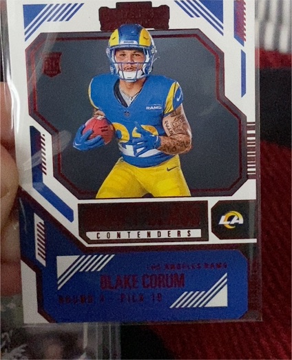 2024 Panini Contenders Draft Class Contenders #21 Blake Corum — front