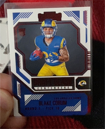2024 Panini Contenders Draft Class Contenders #21 Blake Corum — front