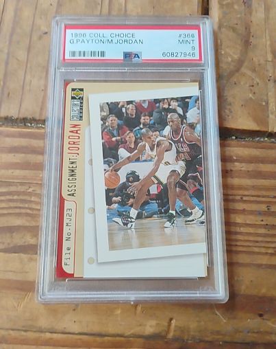 1996 Upper Deck Collector's Choice #366 Michael Jordan Assignment — front