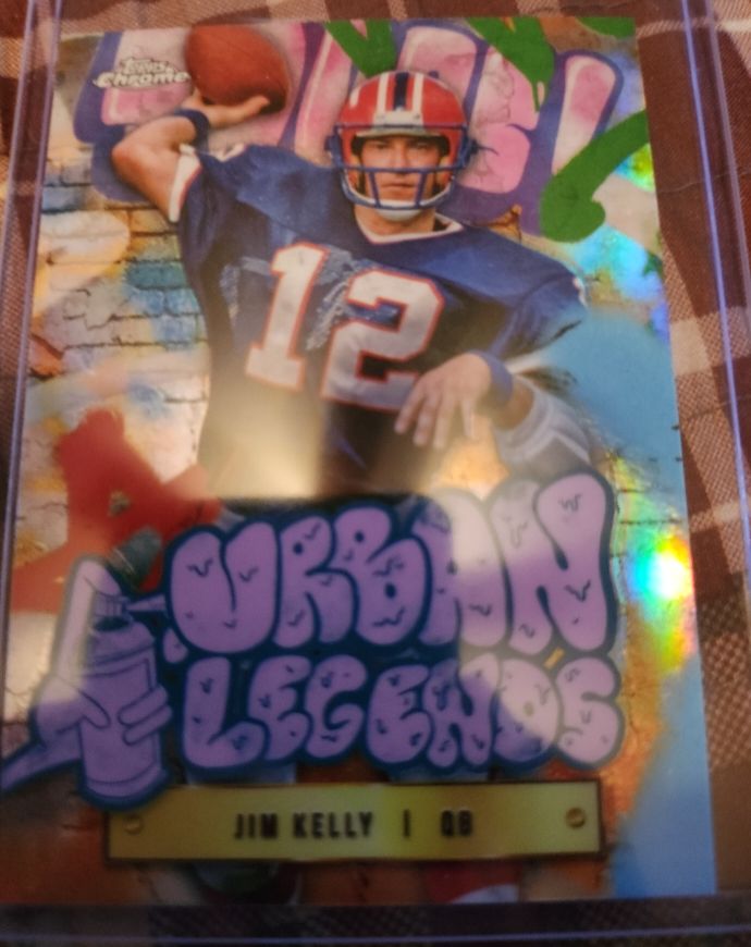 2024 Topps Chrome Urban Legends #UL-18 Jim Kelly — front