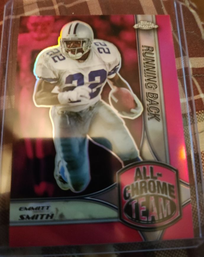 2024 Topps Chrome #ACT-3 Emmitt Smith — front