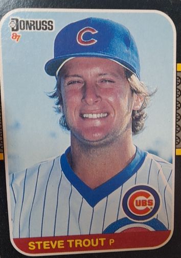 1987 Donruss #201 Steve Trout — front